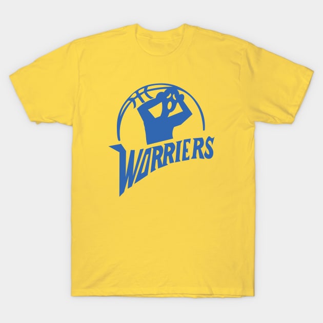 Golden State Worriers Basketball T-Shirt by MAS Design Co